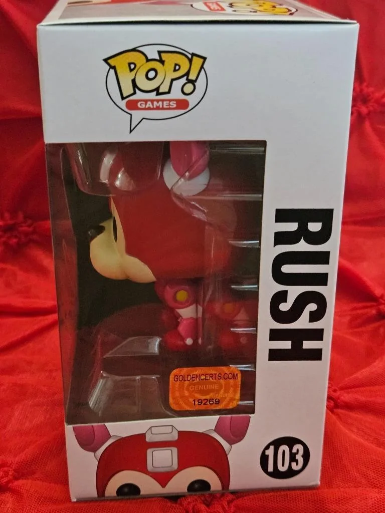 IAN JAMES CORELETT — IAN JAMES CORELETT HAND SIGNED AUTOGRAPHED FUNKO POP! 103 MEGAMAN RUSH W/ COA, изображение 4