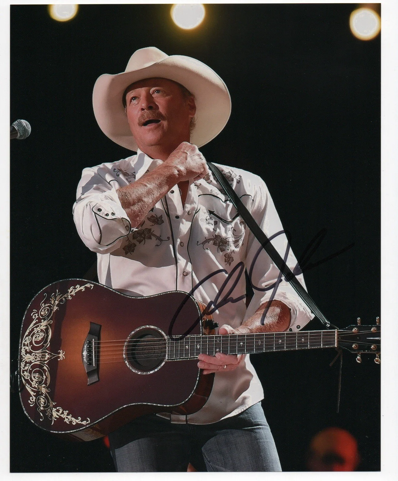 Alan Jackson — Alan Jackson signed autograph auto 8x10 Photo No COA Pass BAS PSA JSA Country