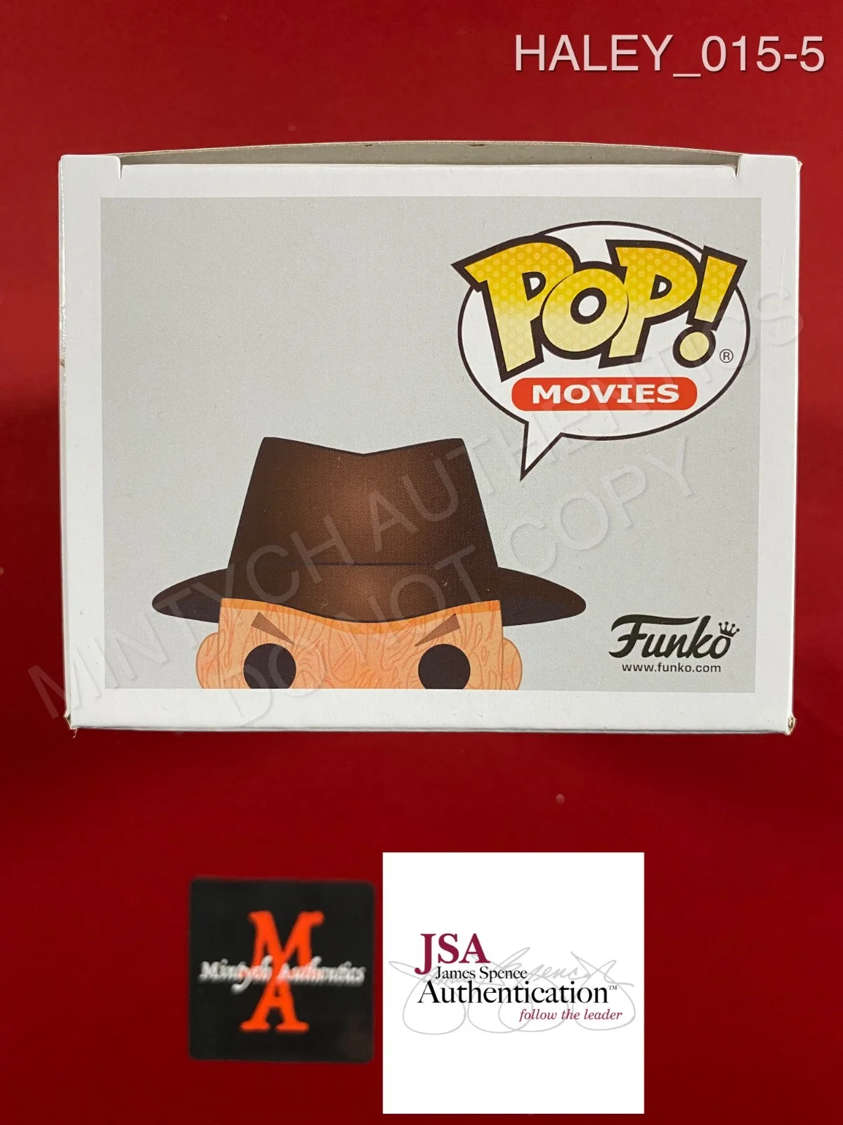 Jackie Earle Haley — Jackie Earle Haley signed A Nightmare on Elm Street Freddy Krueger Funko Pop #02, изображение 5