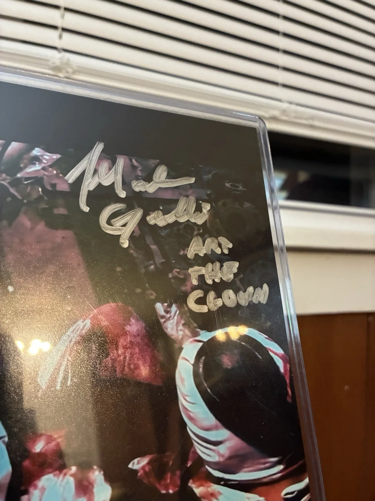 Mike Giannelli — Terrifier Mike Giannelli Signed 8x10 Photo Art The Clown Beckett COA., изображение 4