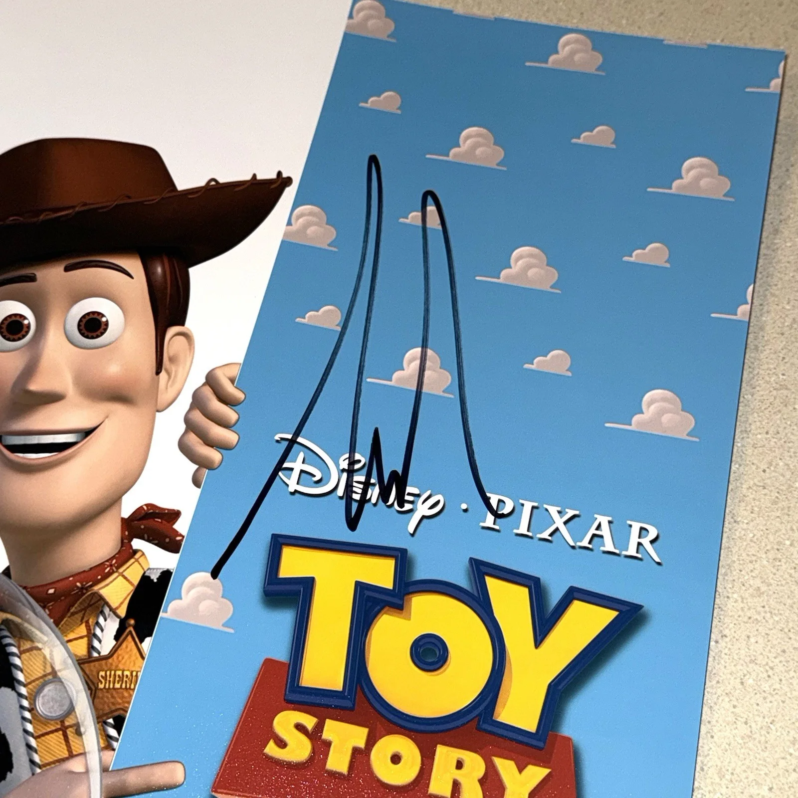 Tim Allen — TIM ALLEN signed autographed 12X18 BUZZ LIGHT YEAR TOY STORY BECKETT BAS COA, изображение 2