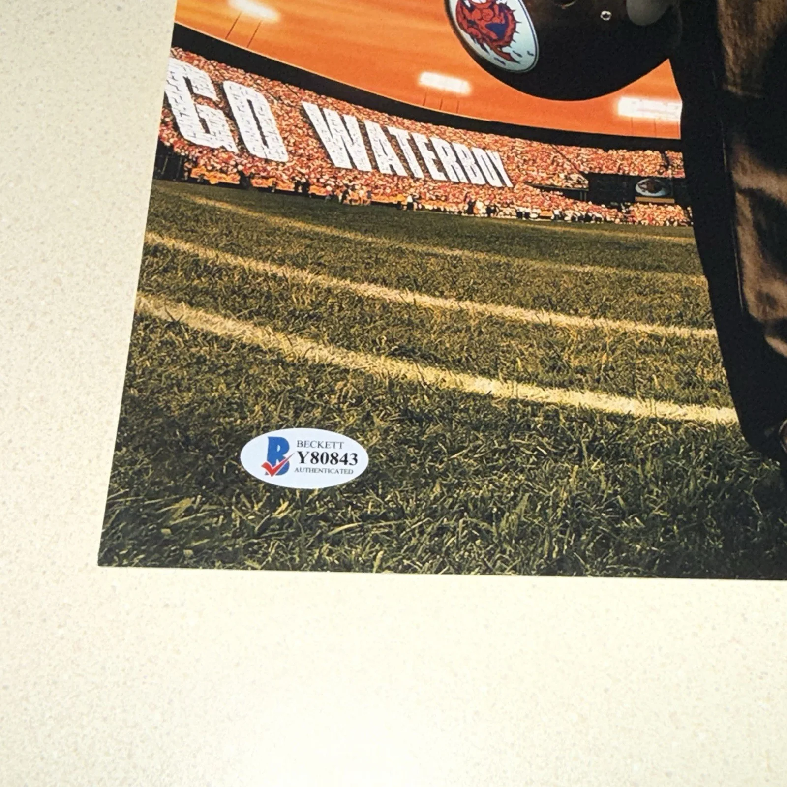 Adam Sandler — ADAM SANDLER signed autographed 12X18 PHOTO THE WATERBOY MOVIE BECKETT BAS COA, изображение 3