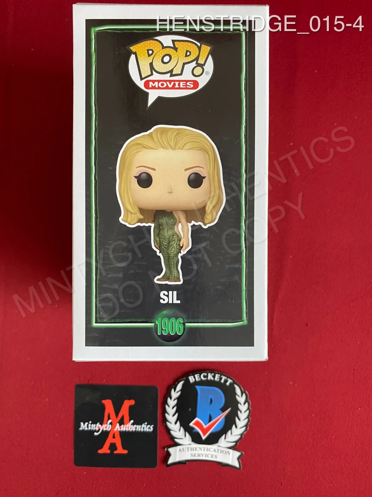 Natasha Henstridge — Natasha Henstridge autographed signed Species Sil Funko Pop #1906 JSA COA, изображение 4