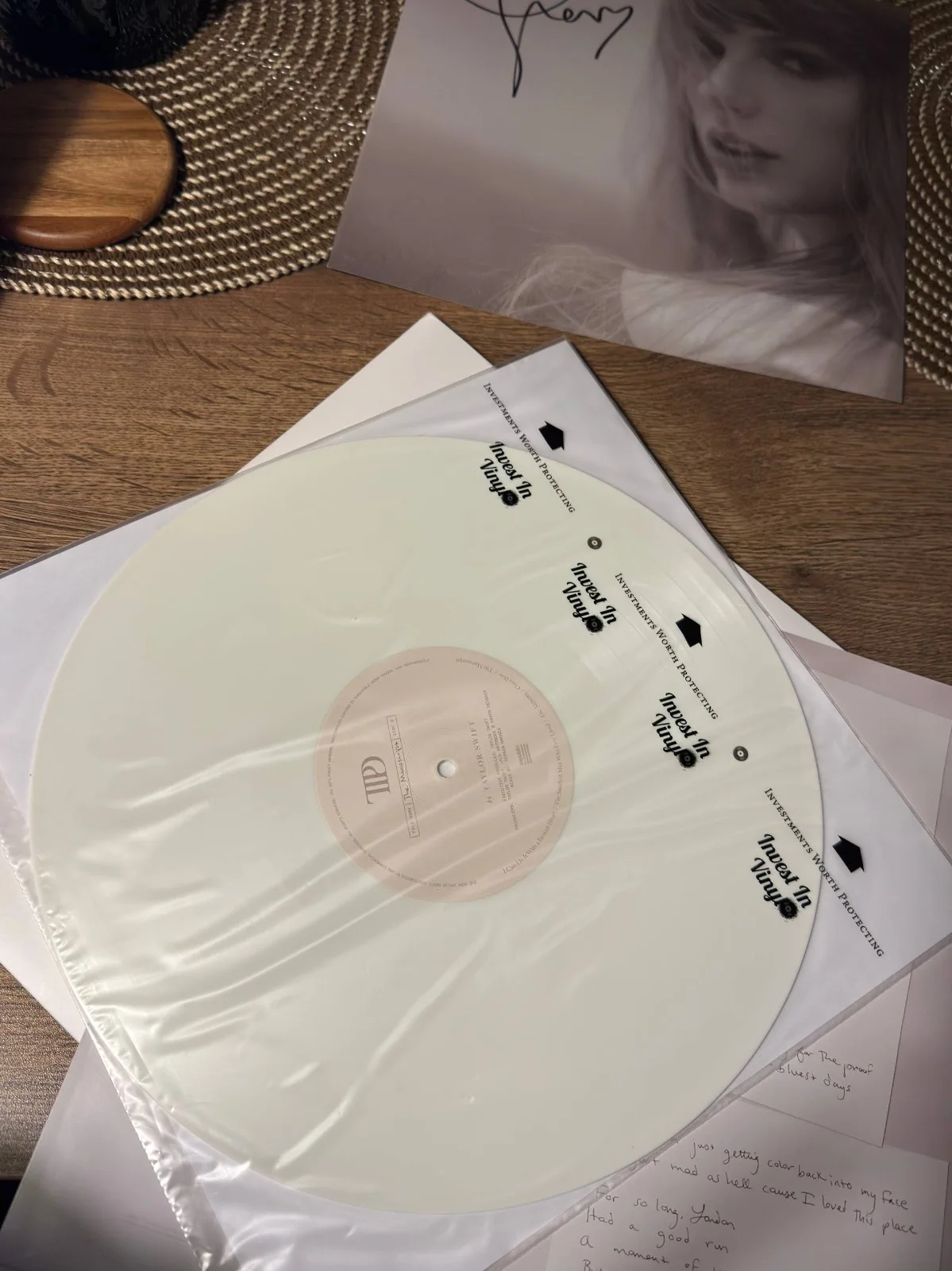 SIGNED | Taylor Swift - The Tortured Poets Department TTPD Vinyl, изображение 5