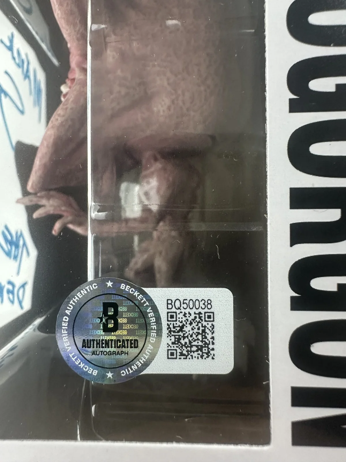 Mark Steger — Mark Steger signed Demogorgon Funko 428 Stranger Things Autograph BAS 038, image 3