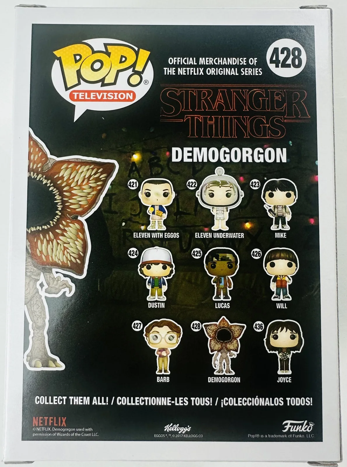 Mark Steger — Mark Steger signed Demogorgon Funko 428 Stranger Things Autograph BAS 038, image 4