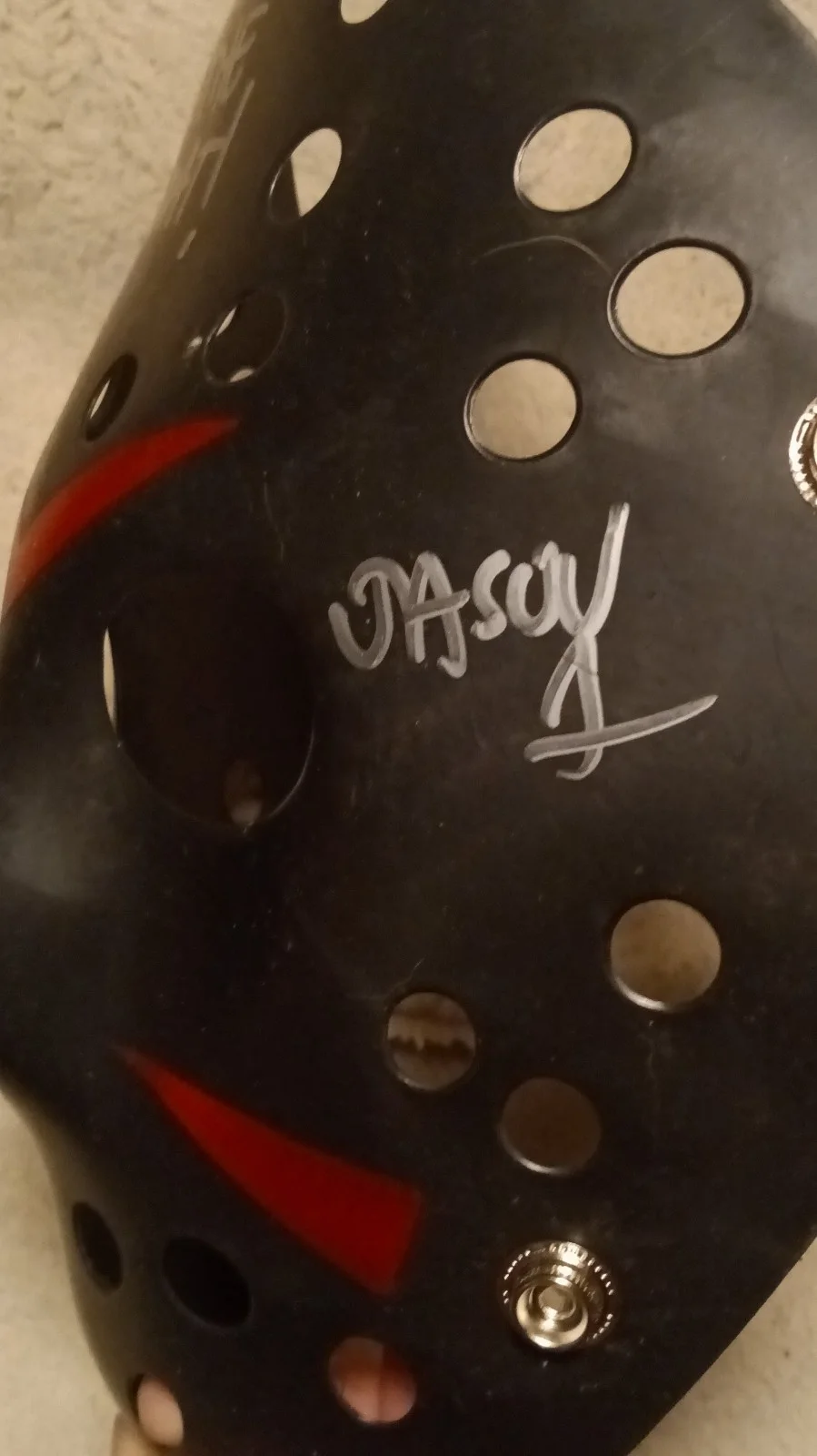 Jason — Ari Lehman, actor who played Jason Voorhees in Friday The 13th Part 1 autograph, изображение 3