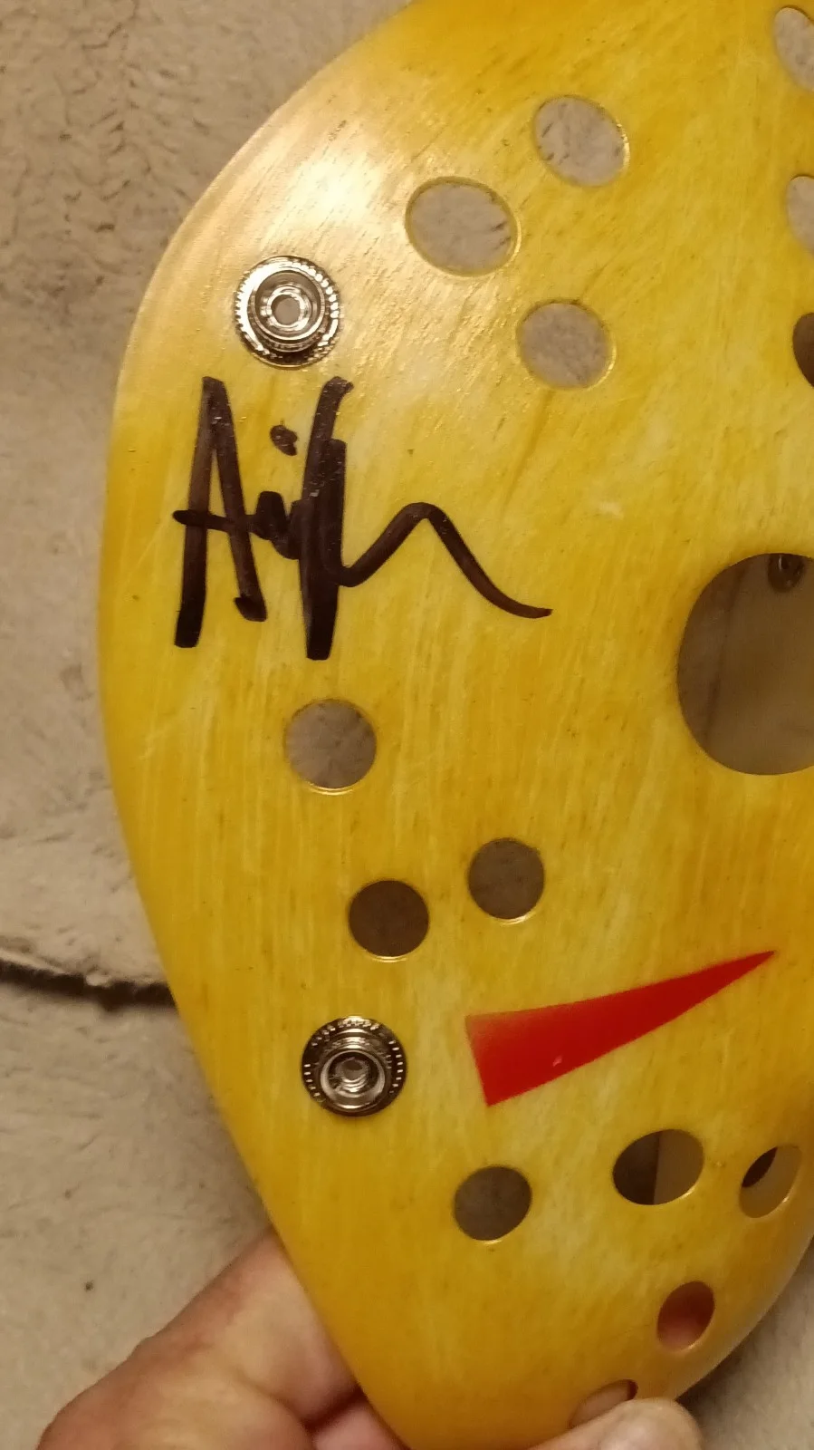 Ari Lehman actor who played Jason Voorhees in Friday The 13th Part 1 autographs, изображение 2