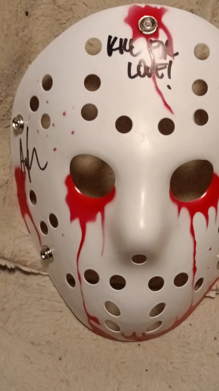 Jason — Ari Lehman The actor who played Jason Voorhees in Friday The 13th Part 1 signed