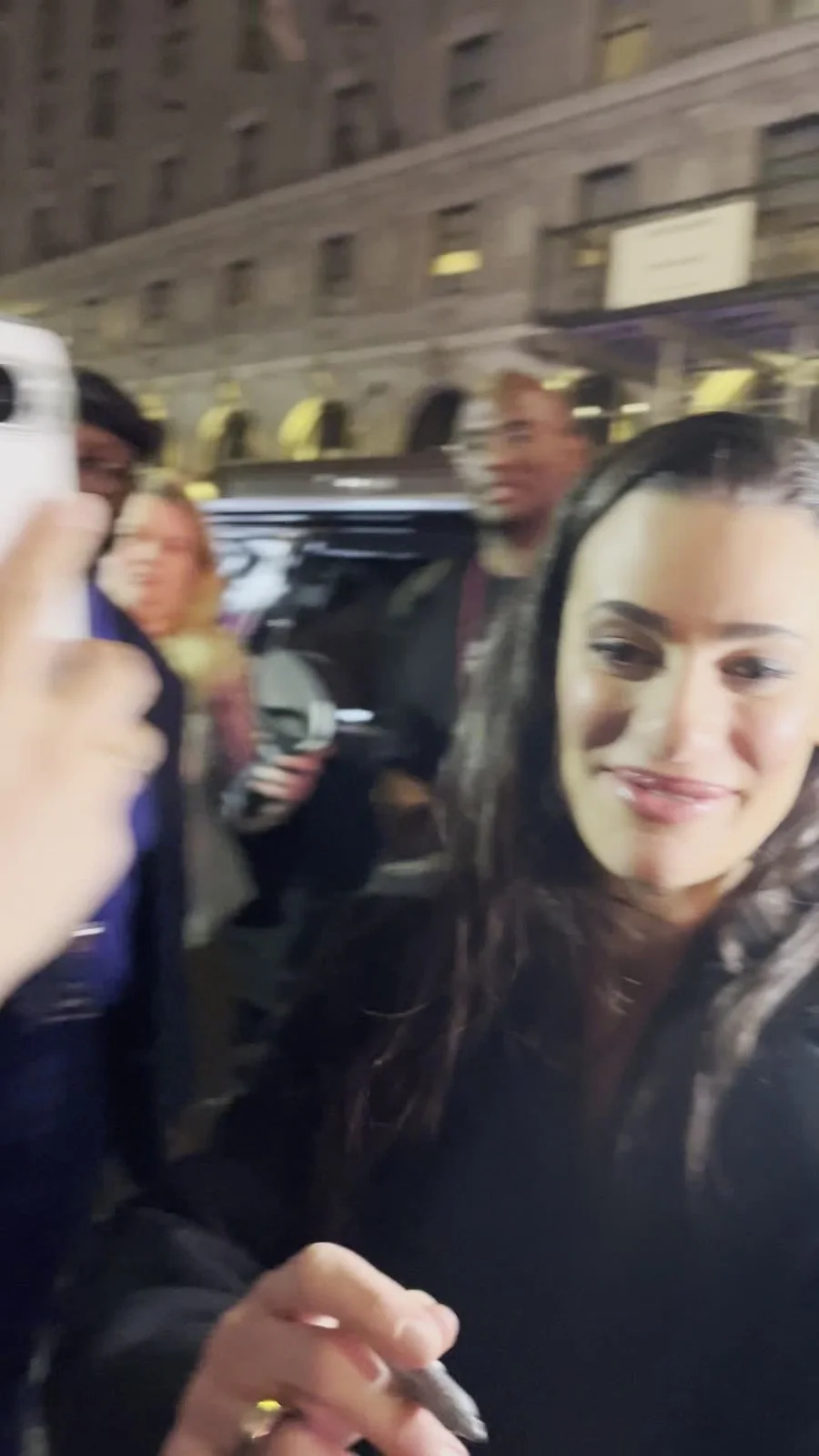 CAST — CHESS PLAYBILL SIGNED BY LEA MICHELE AND NICHOLAS CHRISTOPHER, image 2