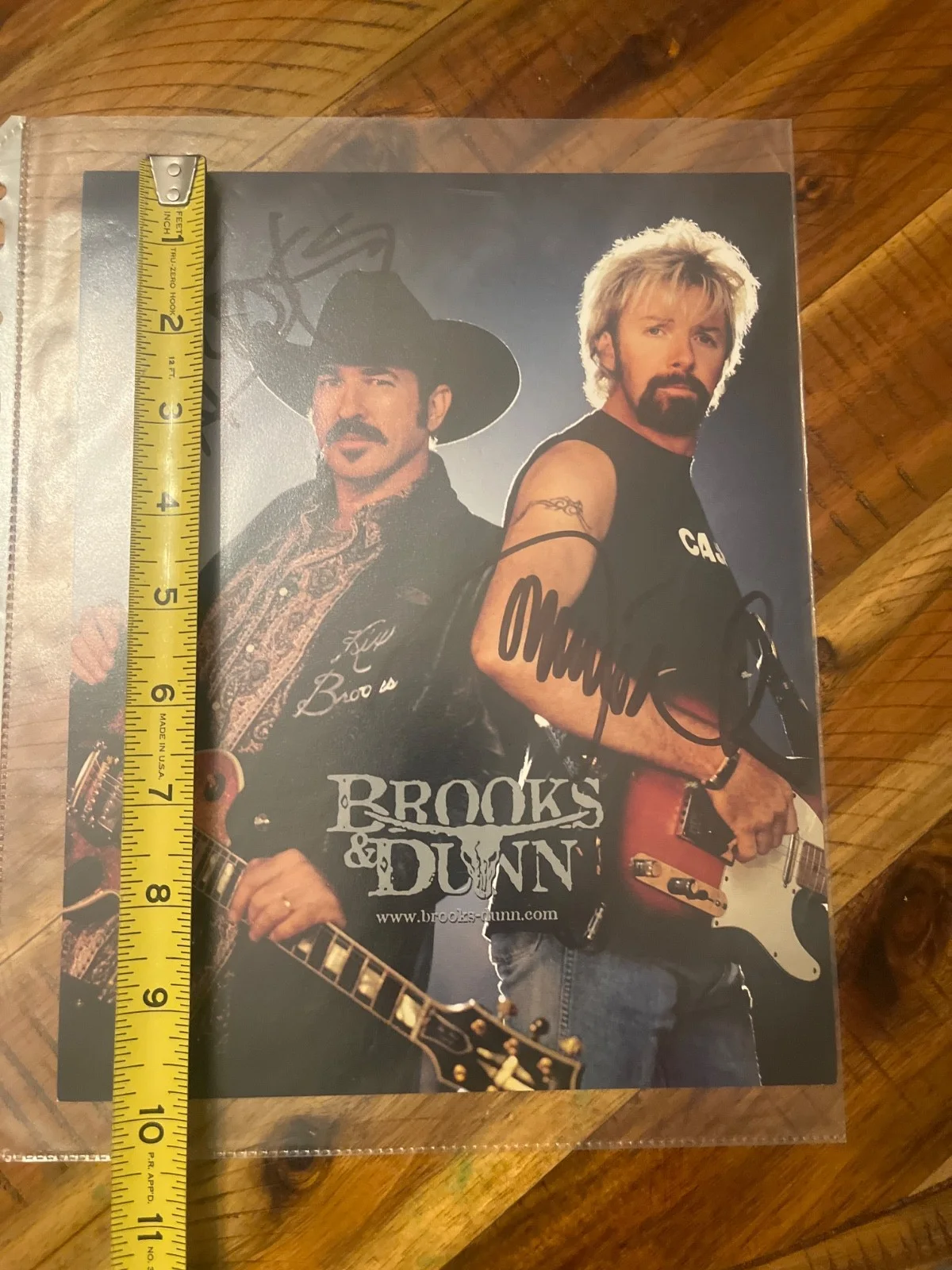 Brooks & Dunn Signed Autographed 8x10 Photo, image 3