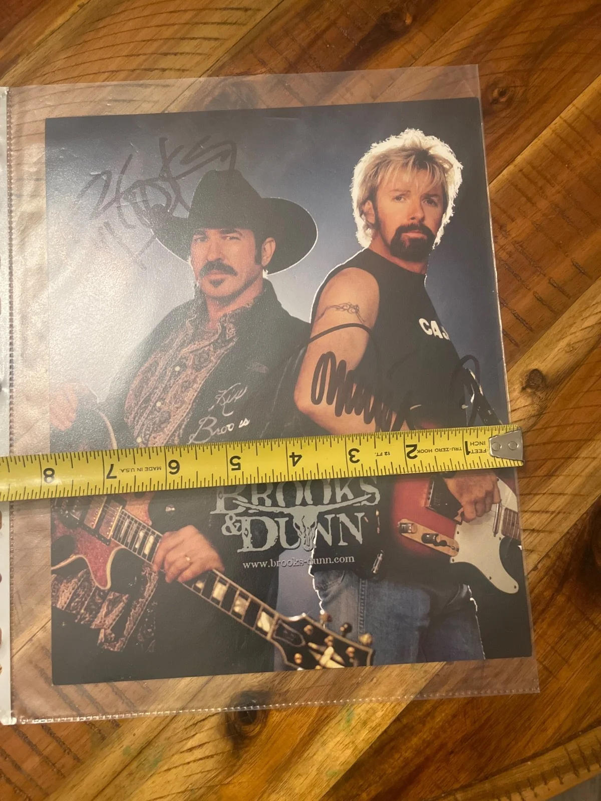 Brooks & Dunn Signed Autographed 8x10 Photo, image 4
