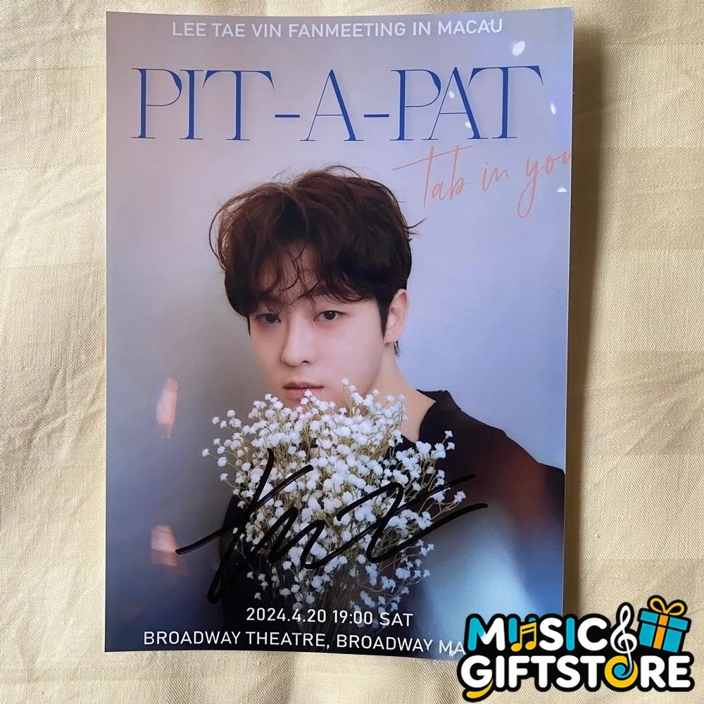 Love for Love’s Sake Tae-vin Lee Autographed Photo 4*6 K-Drama 2024 #MUGS, изображение 2