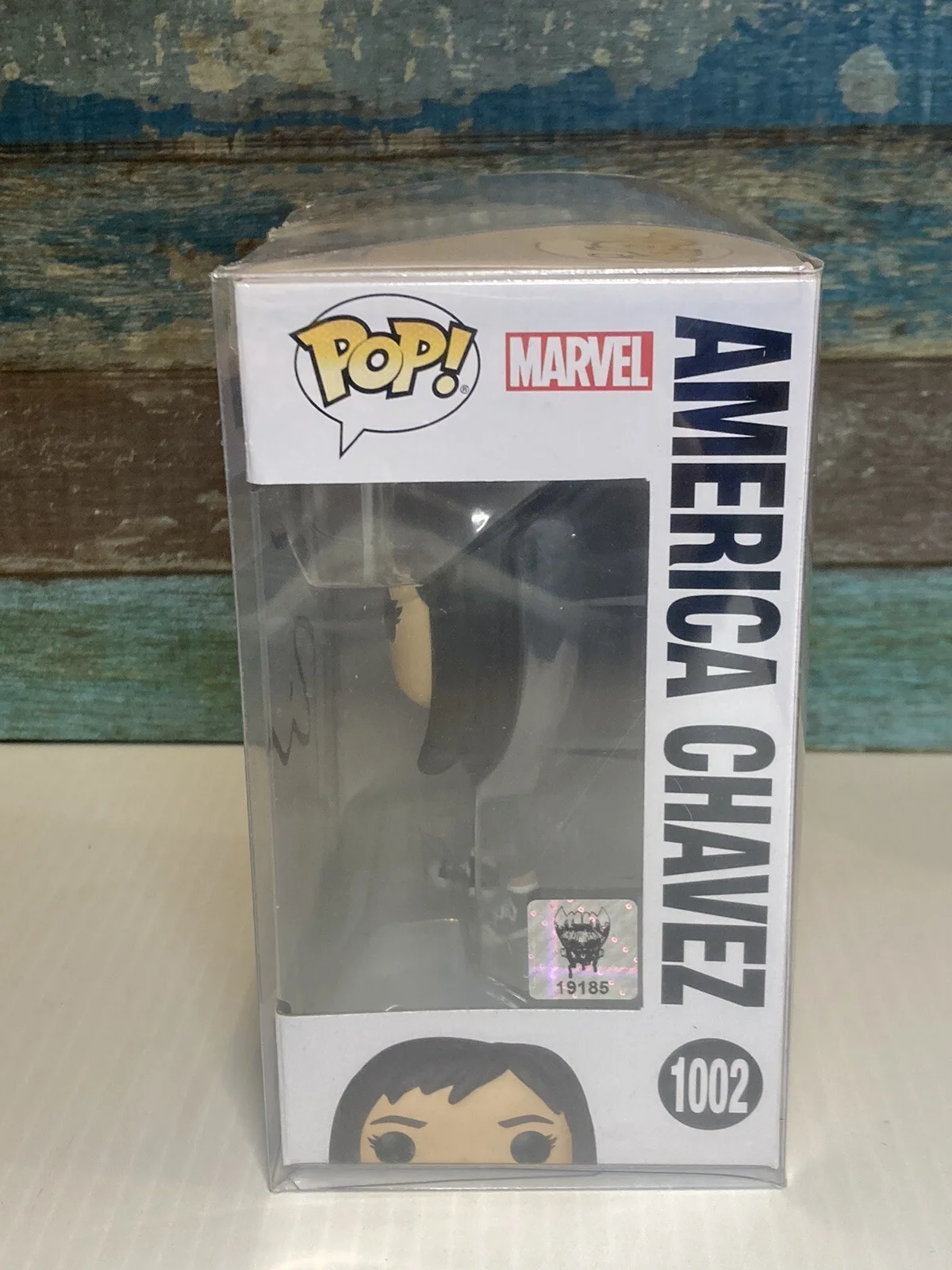 SAM RAIMI Signed Funko POP Doctor Strange Multiverse Madness America Chavez COA, изображение 2