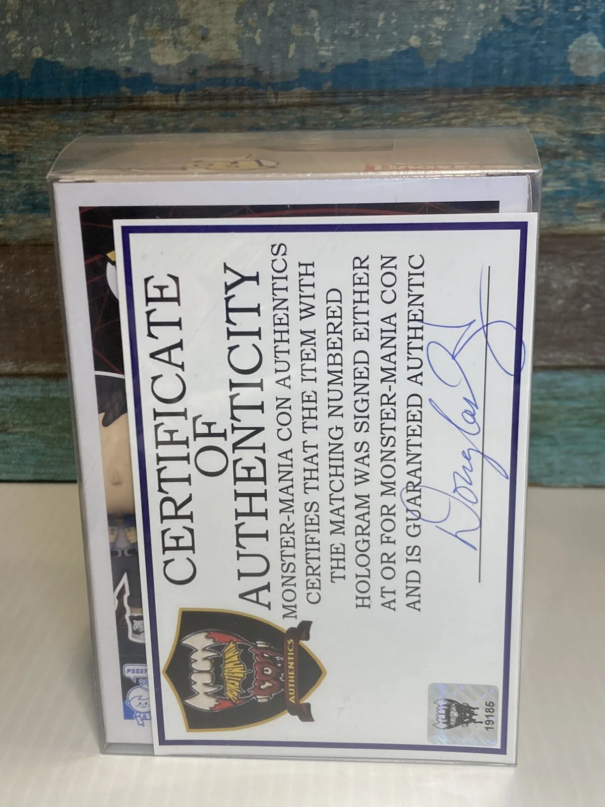 SAM RAIMI Signed Funko POP Doctor Strange Multiverse Madness America Chavez COA, изображение 3