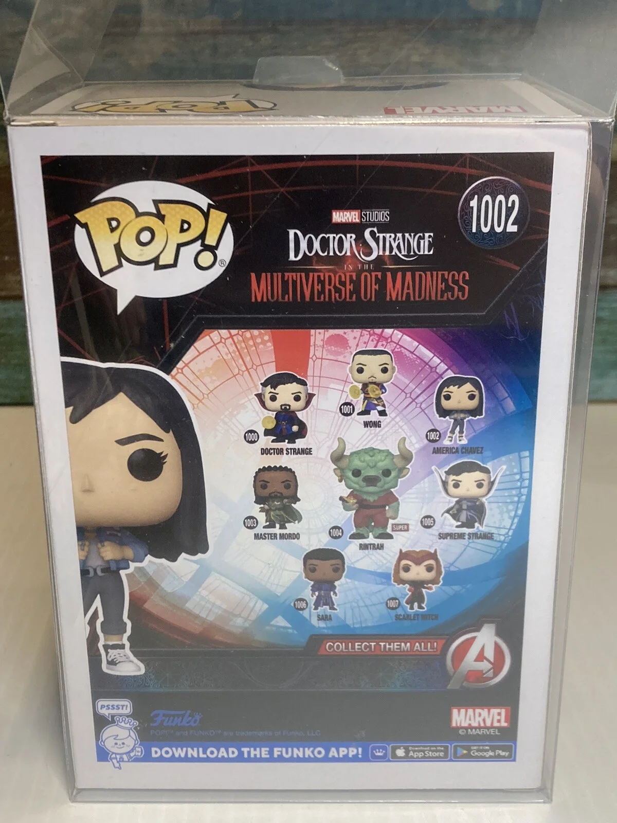 SAM RAIMI Signed Funko POP Doctor Strange Multiverse Madness America Chavez COA, изображение 5