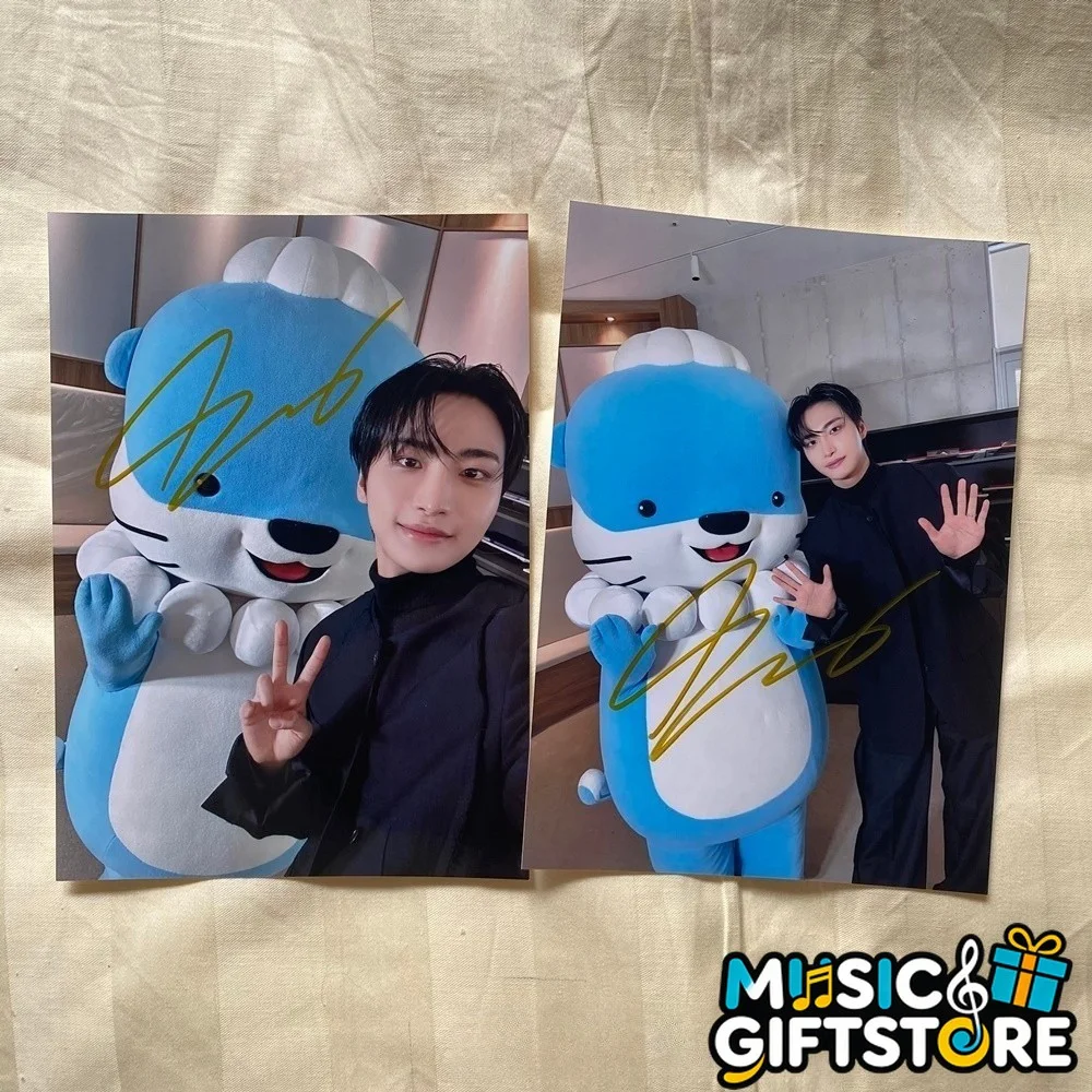 ATEEZ ateez Seonghwa Autographed Signed Photo K-POP Collection Gifts 2025 #MUGS, image 2