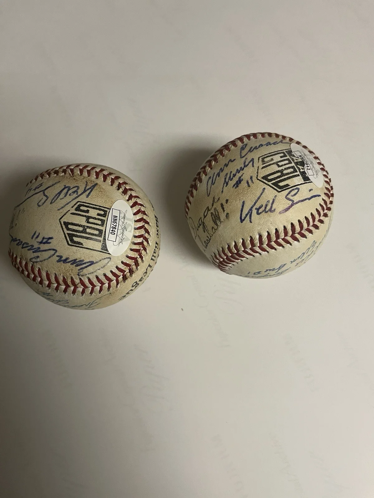 Autographed League Of Their Own Movie Baseball Signed By 8 JSA Sticker 259 Each, изображение 3