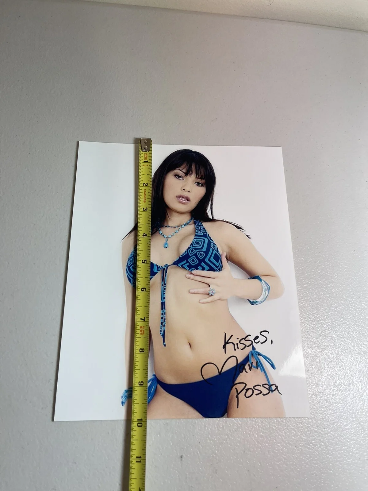 Mari Possa — Mari Possa Adult STAR Hand SIGNED PHOTO AUTOGRAPH Sexy Penthouse Model, изображение 3
