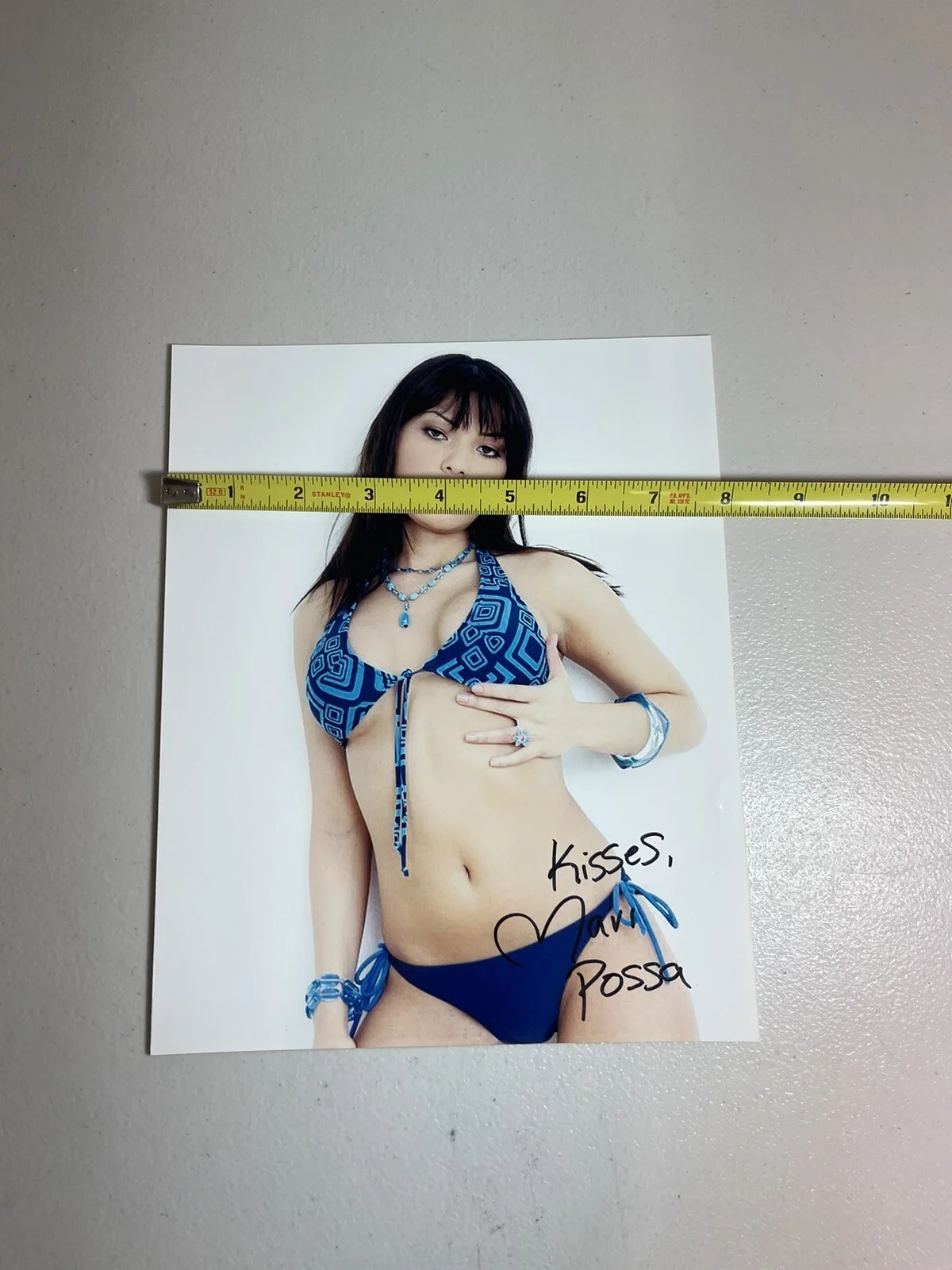 Mari Possa — Mari Possa Adult STAR Hand SIGNED PHOTO AUTOGRAPH Sexy Penthouse Model, изображение 4
