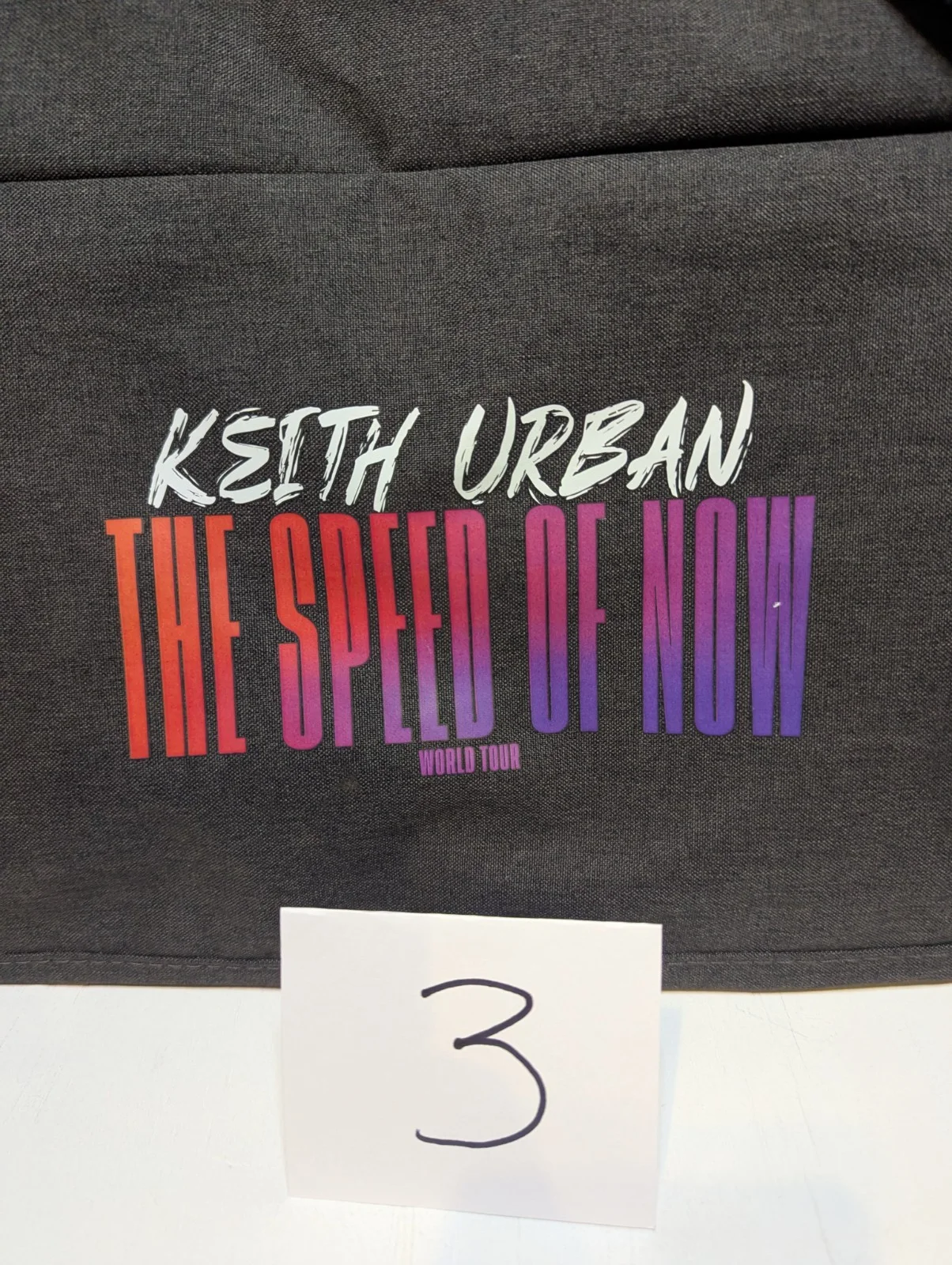 Keith Urban The Speed of Now World Tour Bag, изображение 5