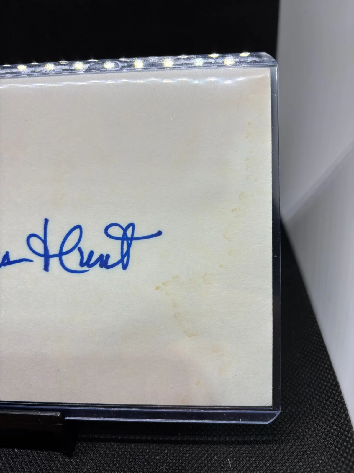 Marsha Hunt — Marsha Hunt Signed Auto 4x6 Index Card Hollywood Biltmore Hotel, изображение 5