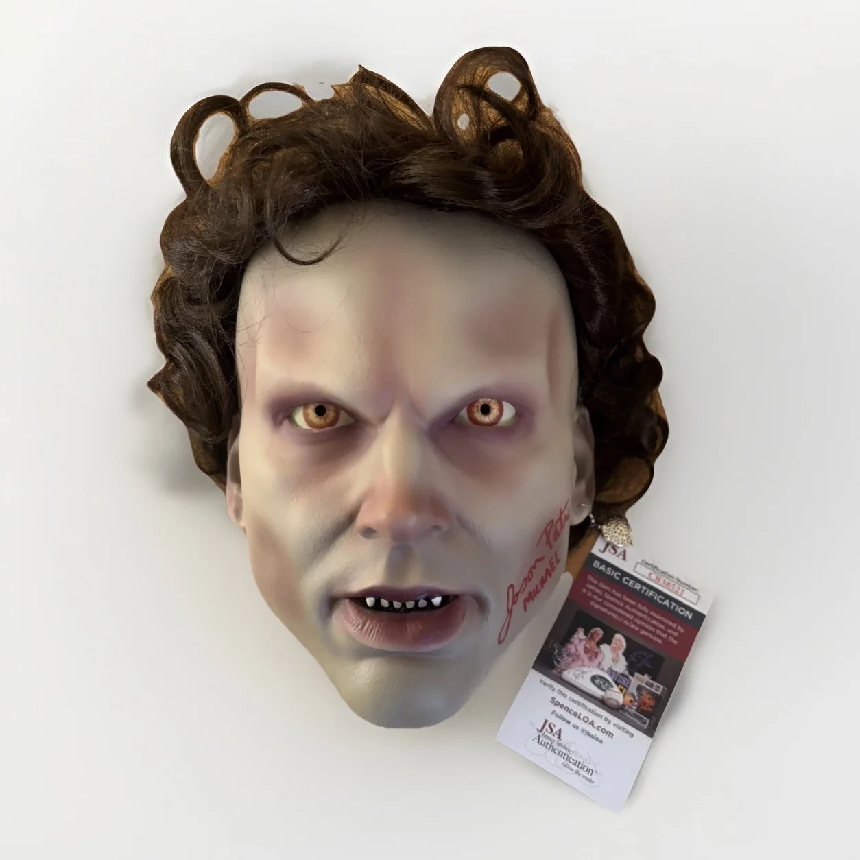 Jason Patric — Jason Patric Signed “The Lost Boys” Michael Mask (JSA COA)