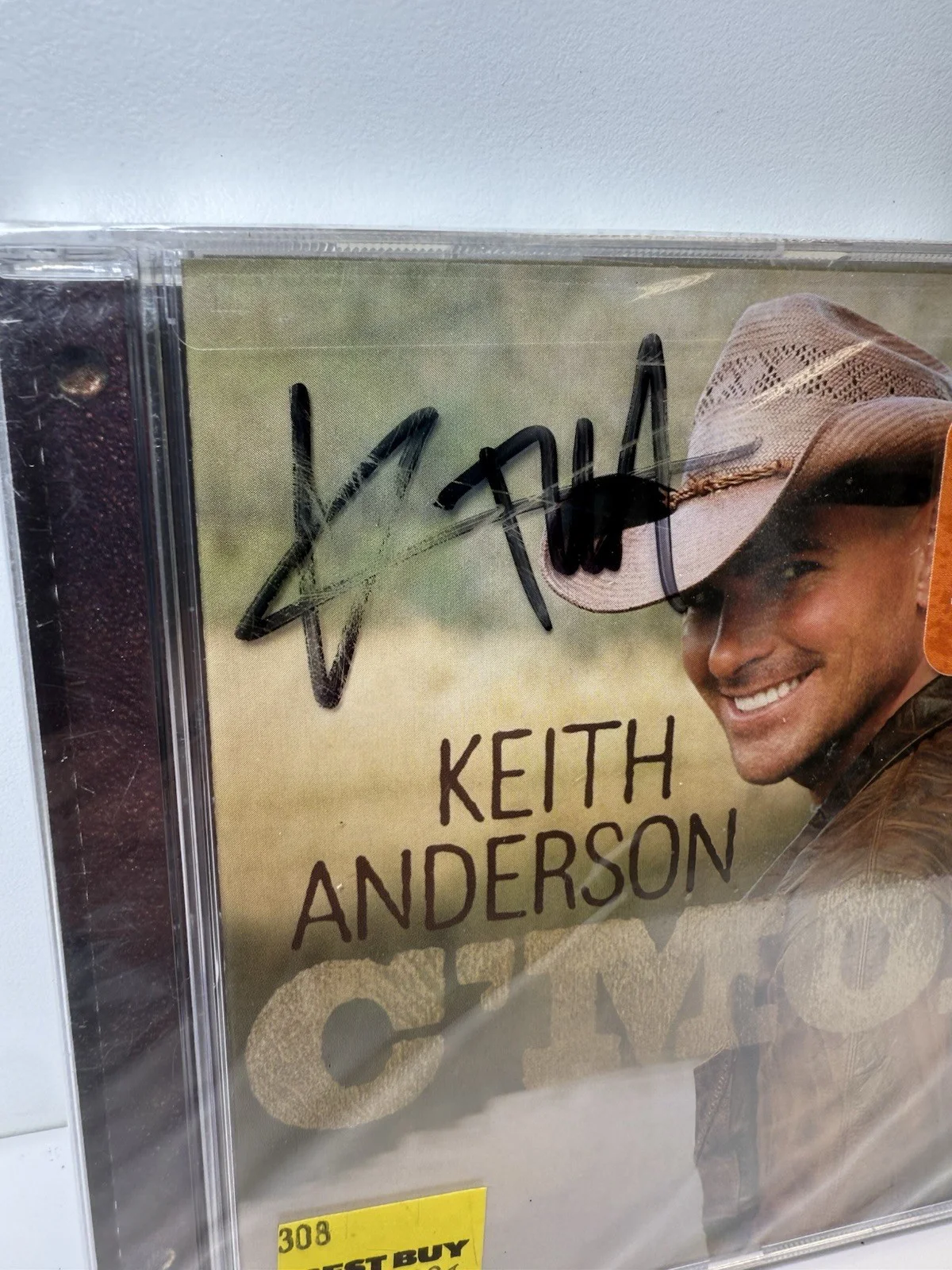 Keith Anderson Signed/autographed Cd- C’MON 2008 “ I Still Miss You” SEALED NEW, изображение 2