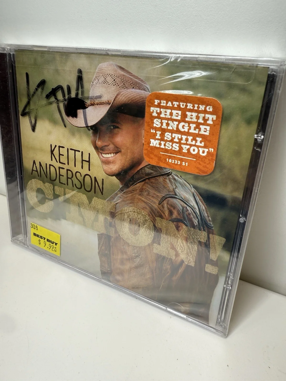 Keith Anderson Signed/autographed Cd- C’MON 2008 “ I Still Miss You” SEALED NEW, изображение 3