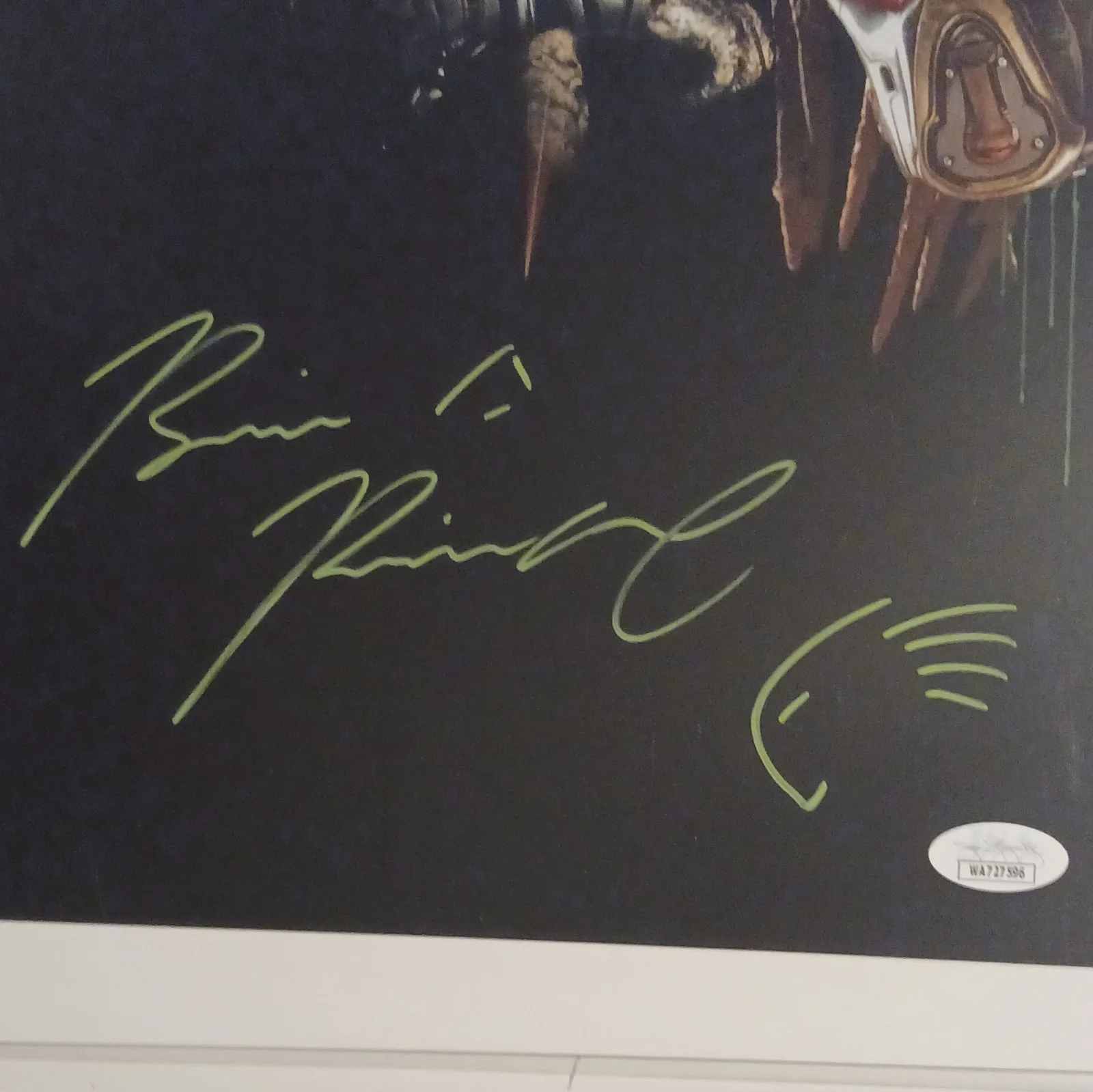 Signed Original Movie Photo Predator JSA Authenticated, image 2
