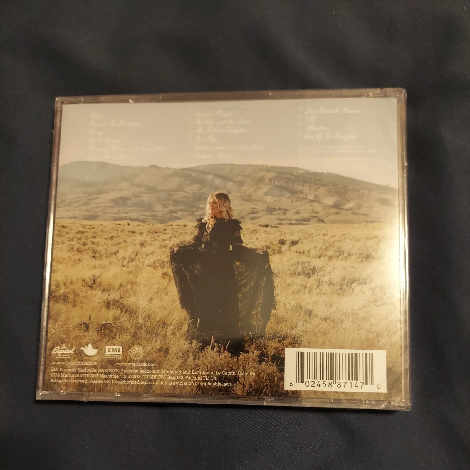ANNE WILSON Signed CD Autograph Rebel Limited Edition free shipping, image 2