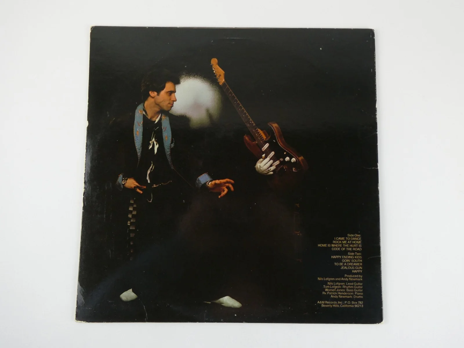 Nils Lofgren Signed Autographed I Came To Dance 12" Vinyl LP Album E Street Band, изображение 4