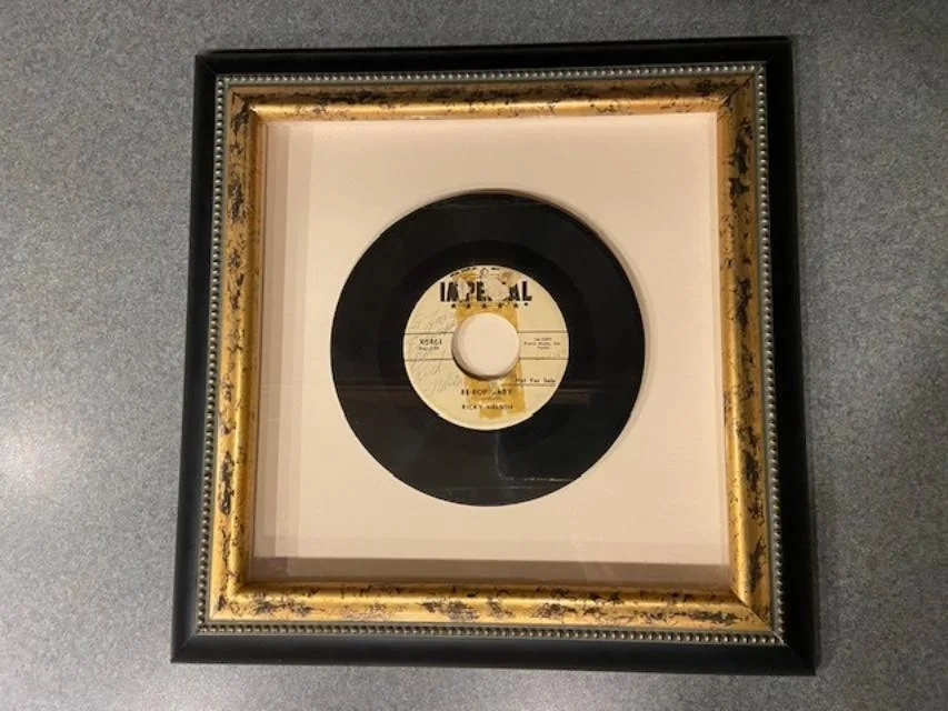 Rick Nelson, Ricky Nelson — Rick Nelson Signed Autographed Be-Bop Baby Promo Imperial 45 JSA LOA Cert RARE