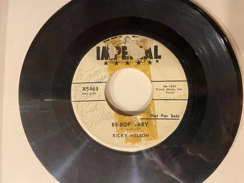 Rick Nelson, Ricky Nelson — Rick Nelson Signed Autographed Be-Bop Baby Promo Imperial 45 JSA LOA Cert RARE, image 3