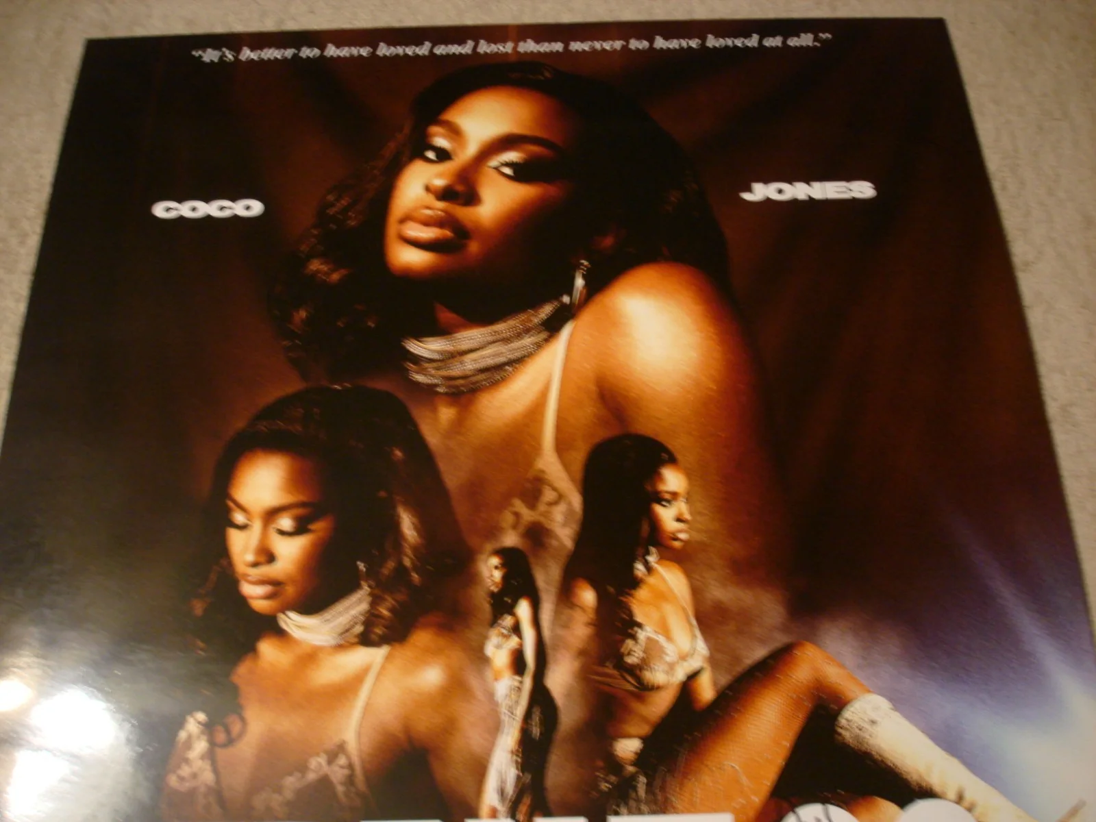 SIGNED AUTOGRAPHED COCO JONES HERE WE GO MOVIE POSTER, image 4