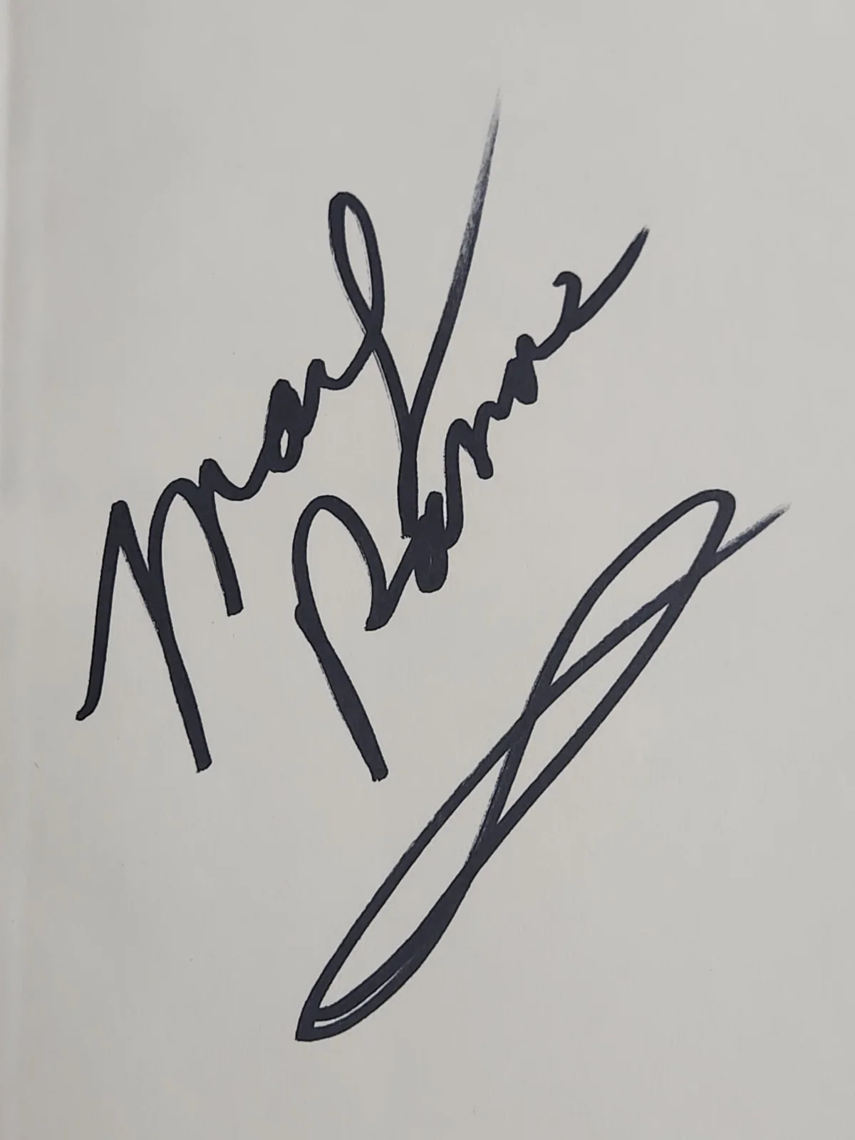Marky Ramone Autographed Punk Rock Blitzkrieg My Life As A Ramone Hardcover Book, изображение 2