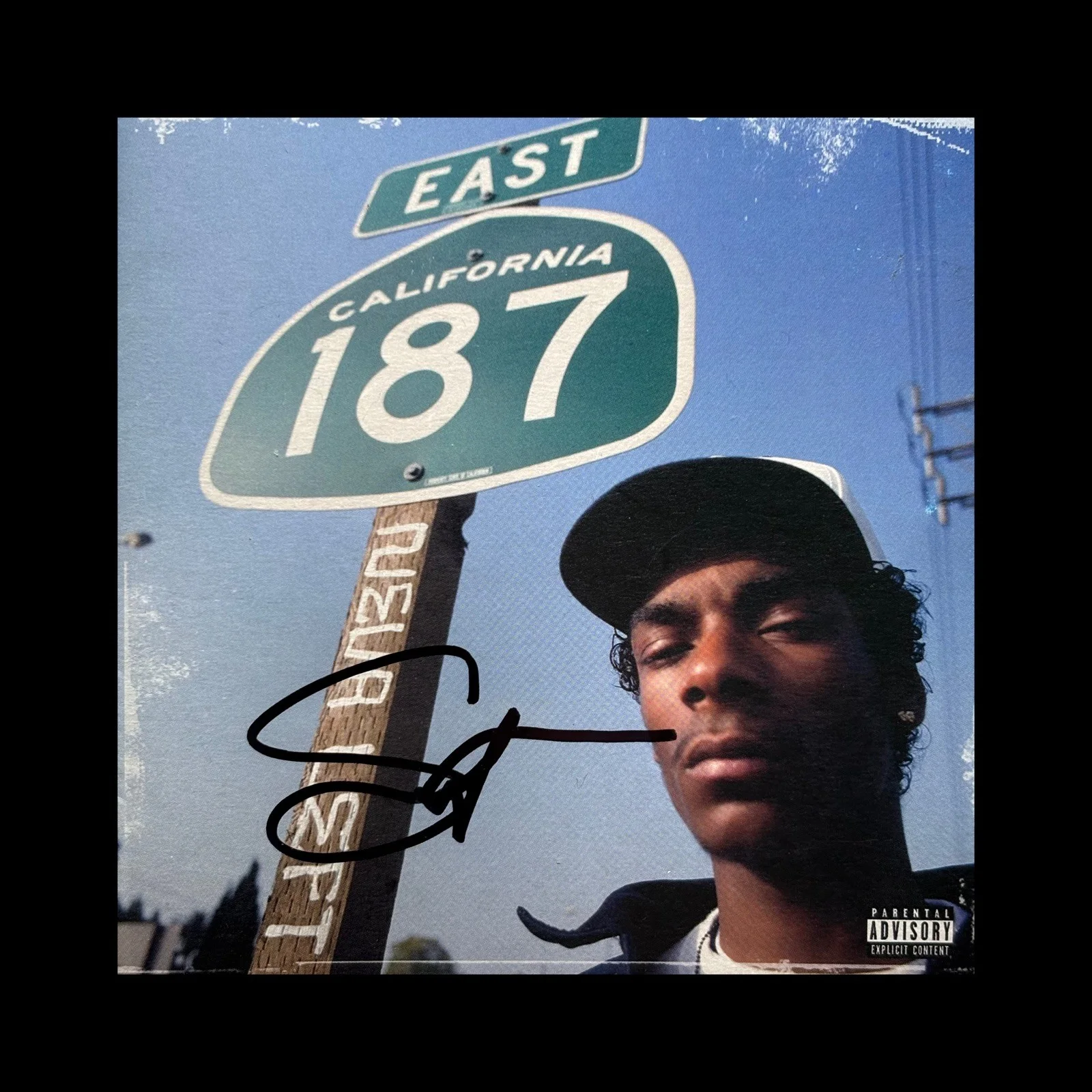 Snoop Dogg Signed CD Neva Left Album Cover Autograph Death Row Records, image 2