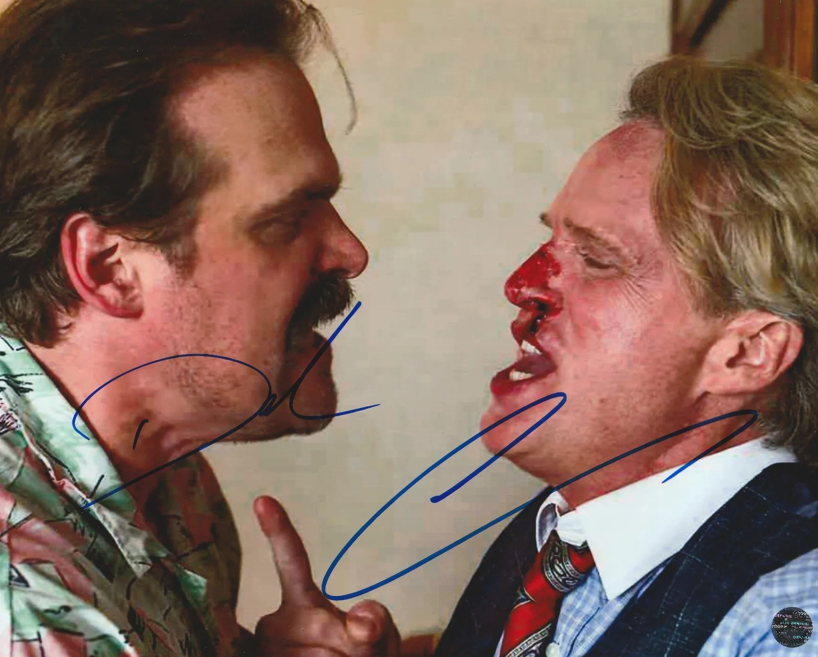 Bobby Brown & Sadie Sink — David harbour & Cary Elwes Signed Autographed Stranger Things 8x10 COA/Hologram