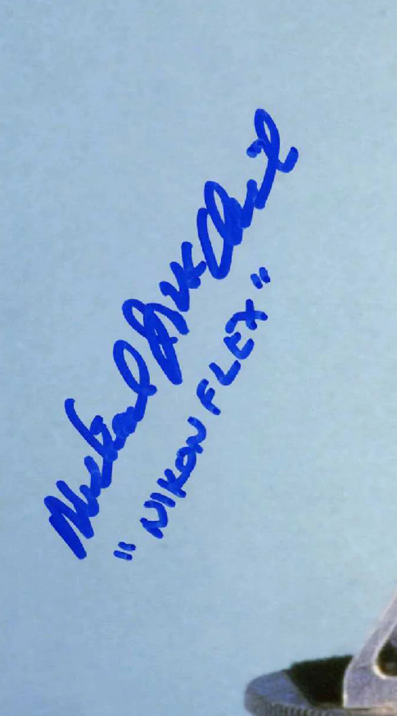 MICHAEL MCALISTER SIGNED 11x14 PHOTO ILM VFX CAMERAMAN INDIANA JONES BECKETT BAS, изображение 2