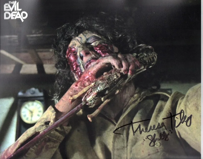 Theresa Tilly — THE EVIL DEAD Shelly THERESA TILLY signed photo!