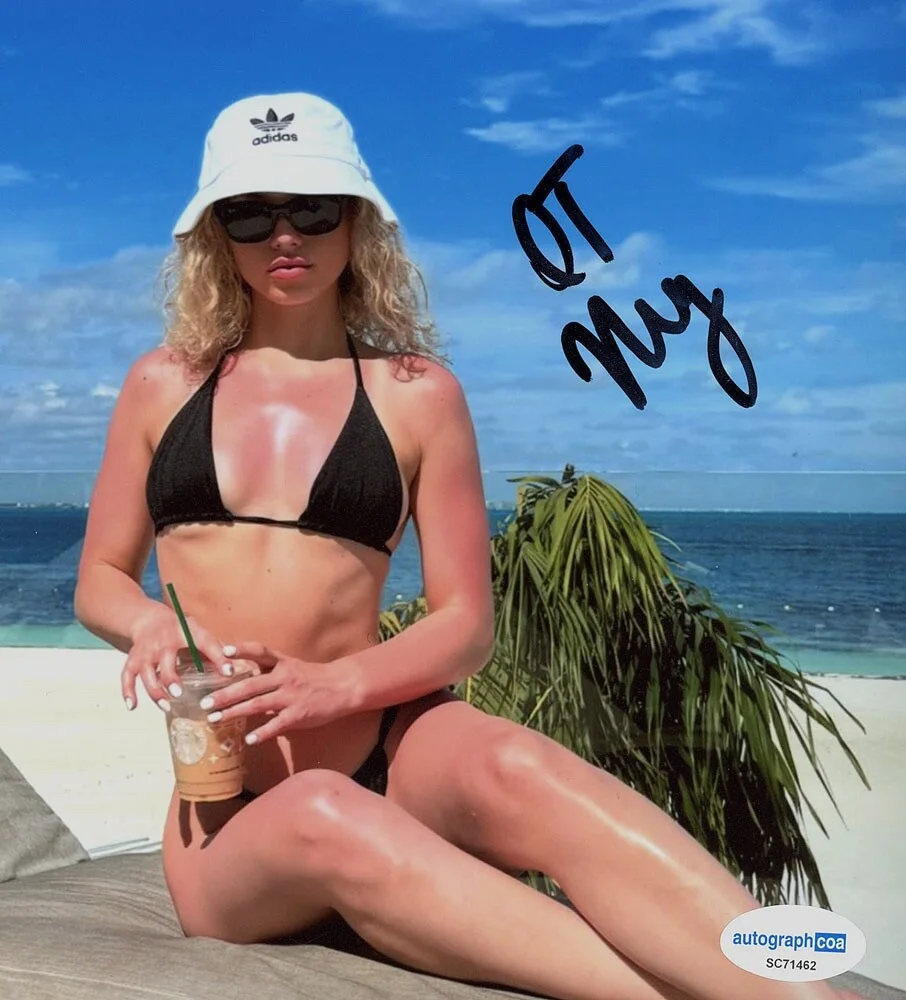 Overtime Megan — "OVERTIME MEGAN" OT Megan Eugenio signed Autograph 8x10 Photo c SEXY Bikini ACOA, изображение 4