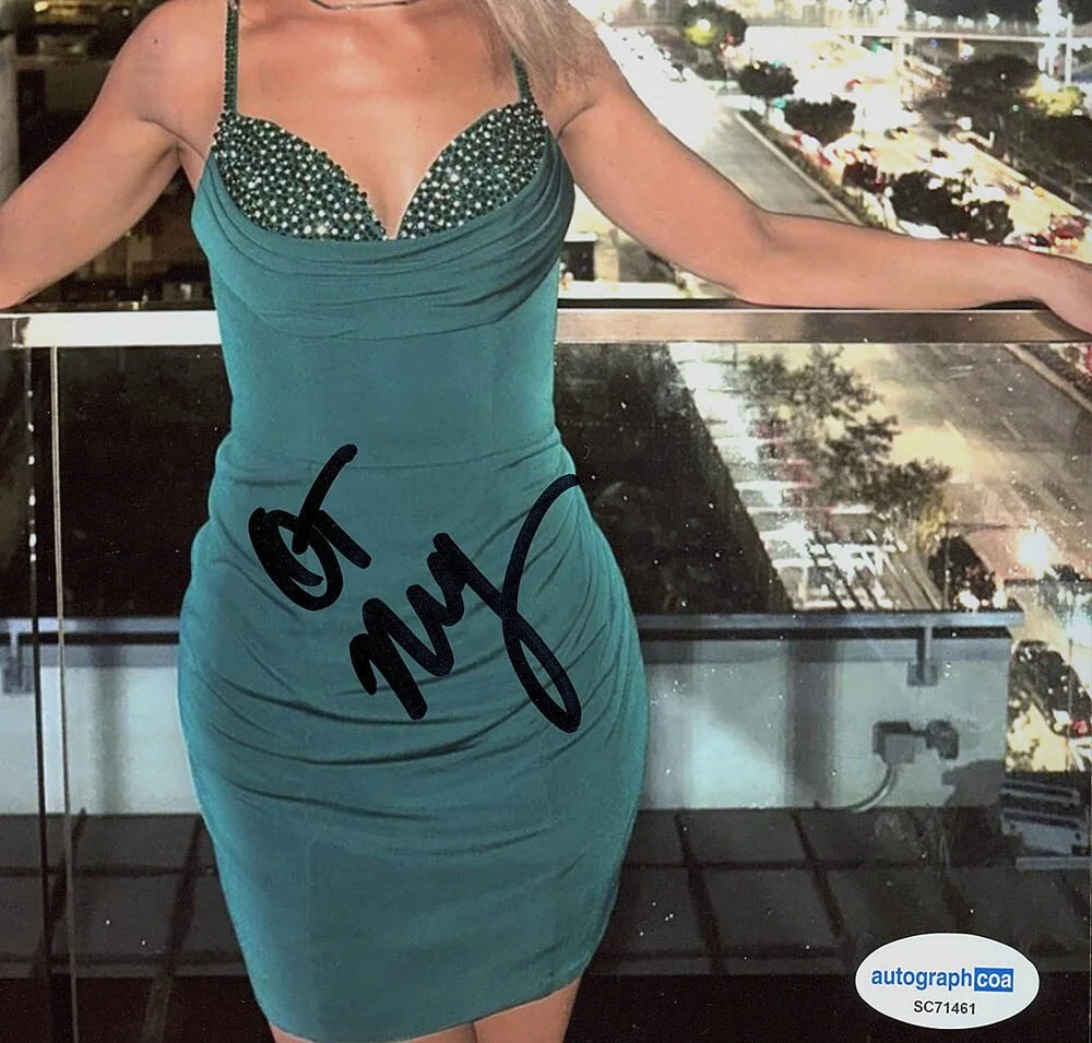 Overtime Megan — "OVERTIME MEGAN" OT Megan Eugenio signed Autographed 8x10 Photo b Sexy ACOA COA, изображение 4