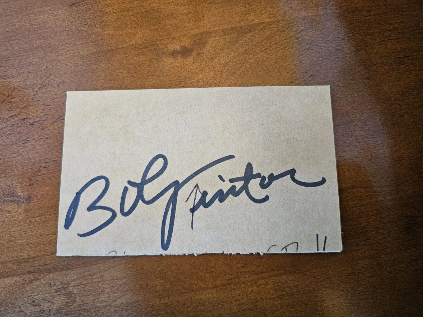Bobby Vinton SIGNED AUTOGRAPH 3x5 Card! Blue Velvet!, изображение 2