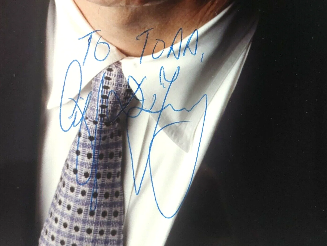 Cliff DeYoung — Cliff DeYoung Signed 8x10 Photo Personalized Autograph To Todd Actor, image 2