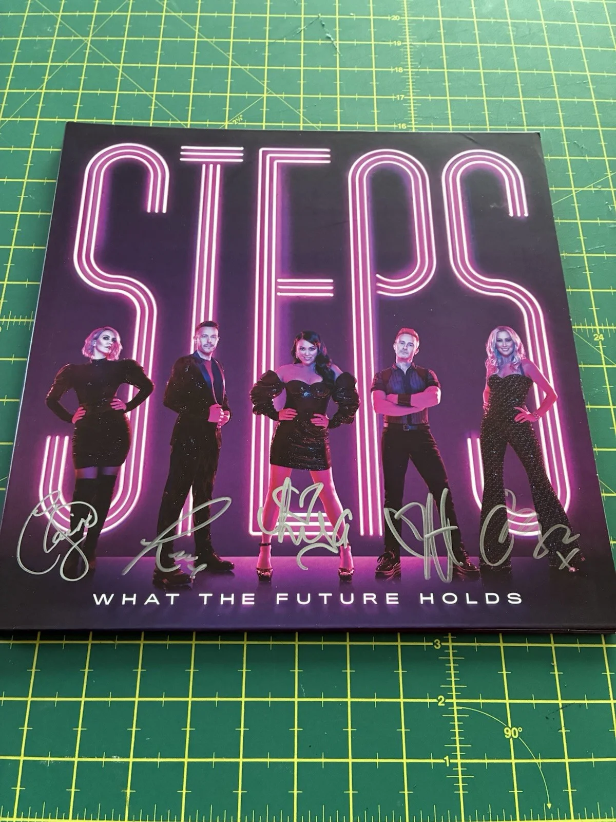 Steps What The Future Holds Original Autographed 12” Vinyl Record COLLECTABLE, image 3