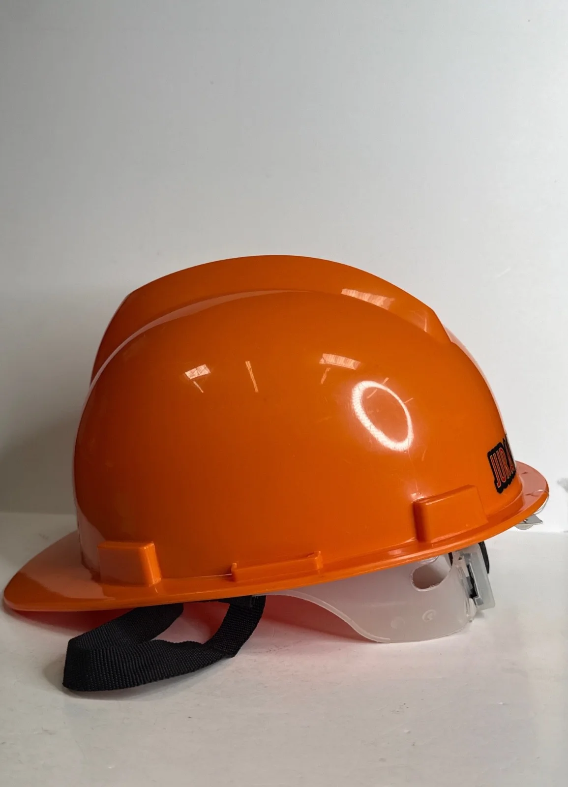 Laura Dern — Laura Dern Signed Replica Jurassic Park Orange Hard Hat RARE!! PSA AQ39481, image 2