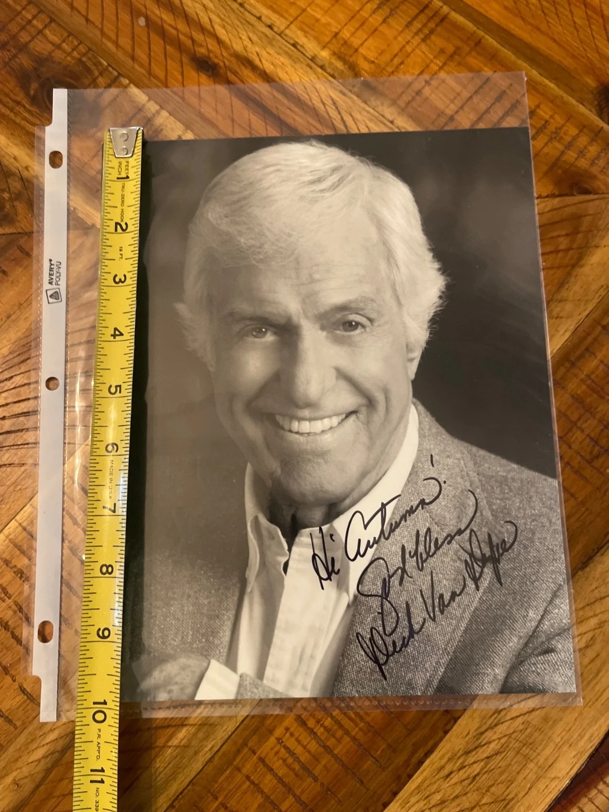 8x10 Dick Van Dyke Autographed photo, image 3