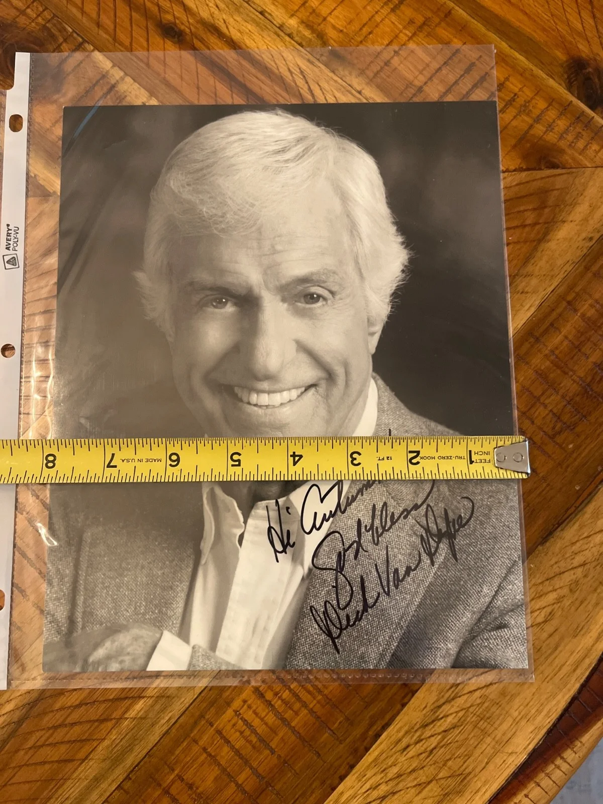 8x10 Dick Van Dyke Autographed photo, image 4