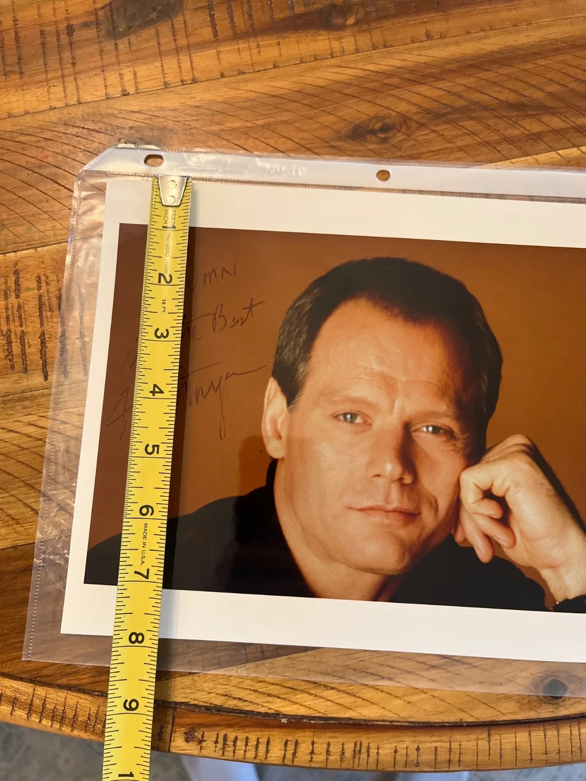 Fred Dryer Autograph photo No COA nfl rams, image 4