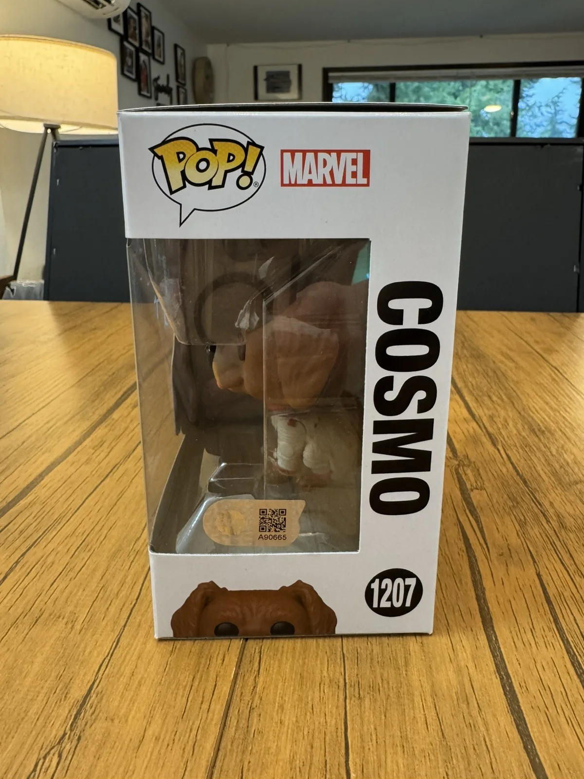 Maria Bakalova — Maria Bakalova Signed Funko Pop #1207 Cosmo Guardians Of The Galaxy SWAU COA, изображение 2